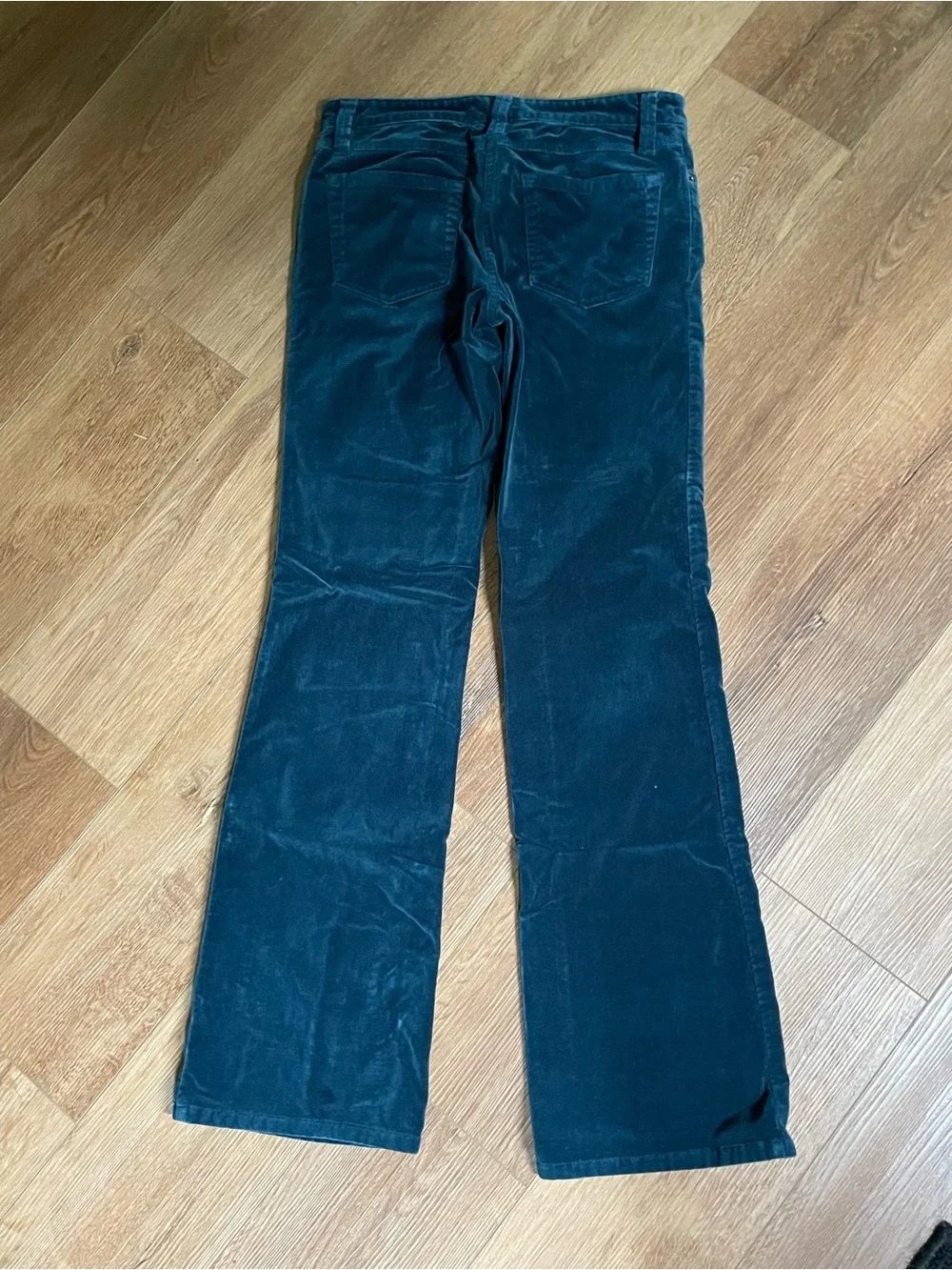 Deep Teal Velvet Pants